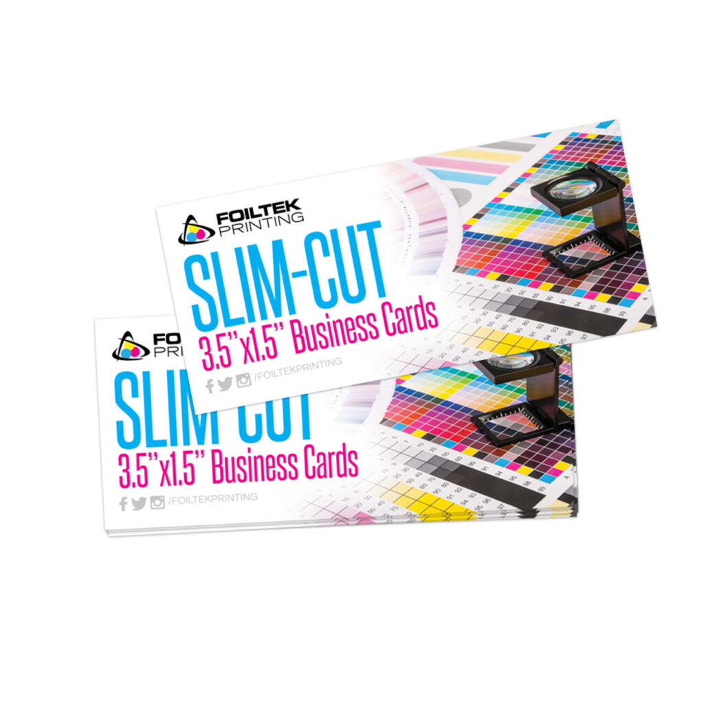 Slim-Cut Business Cards