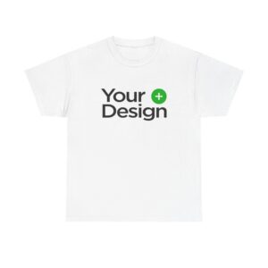 T-Shirt for Men & Women - Customize with Your Unique Design (Print Front Only)