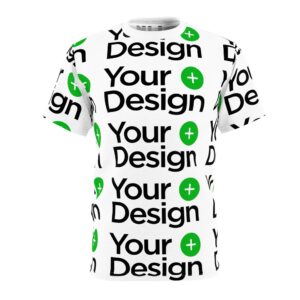 Customizable Unisex Cut & Sew Tee - Your Design + Personal Touch