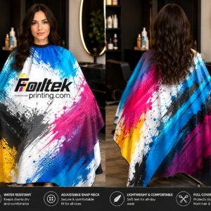 Custom Printed Salon & Barber Capes
